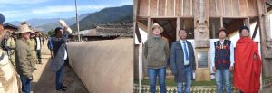 Parliamentary Secretary for Land Revenue, Village Guard and Women Resources Development, L. Khumo inaugurating the Meyo Kam Niu morung with Log drum at Wui village on January 20.