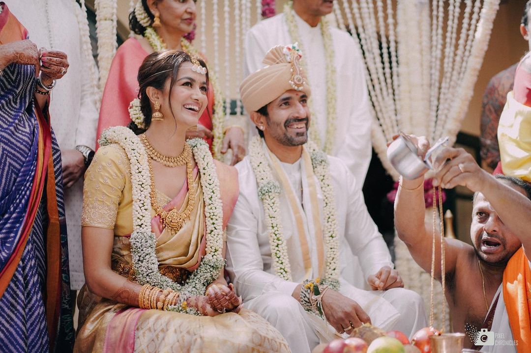 Shubra Aiyappa marries Vishal Sivappa
