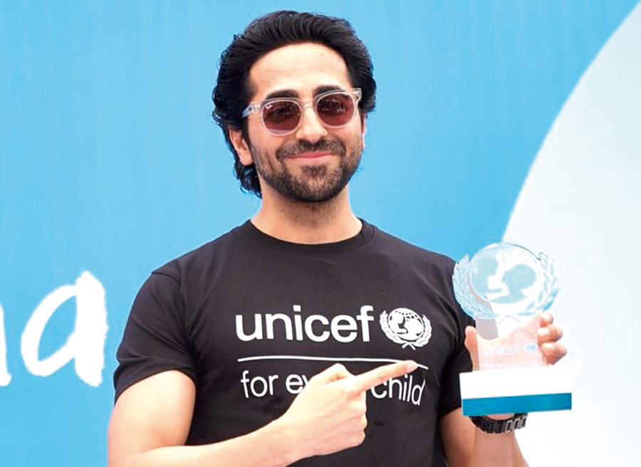 UNICEF names Ayushmann as its National Ambassador for Child Rights