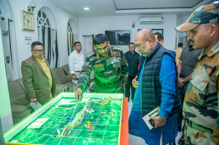 Manipur government discusses with BRTF on Indo-Myanmar border fencing issue