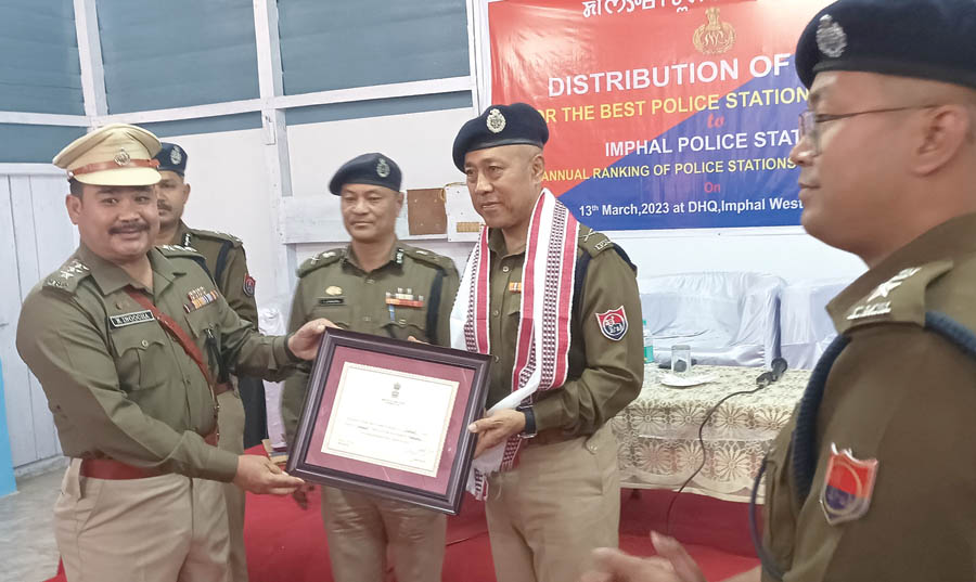 Imphal Police Station wins best police station award