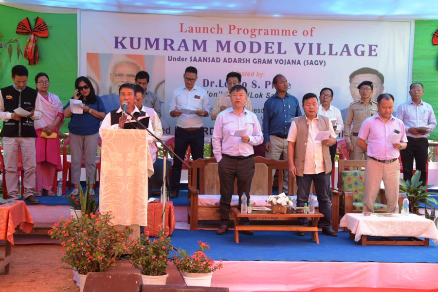 Kumram village in Manipur becomes a model village under SAGY
