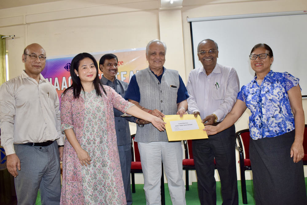 NAAC peer team visits C-Edge College