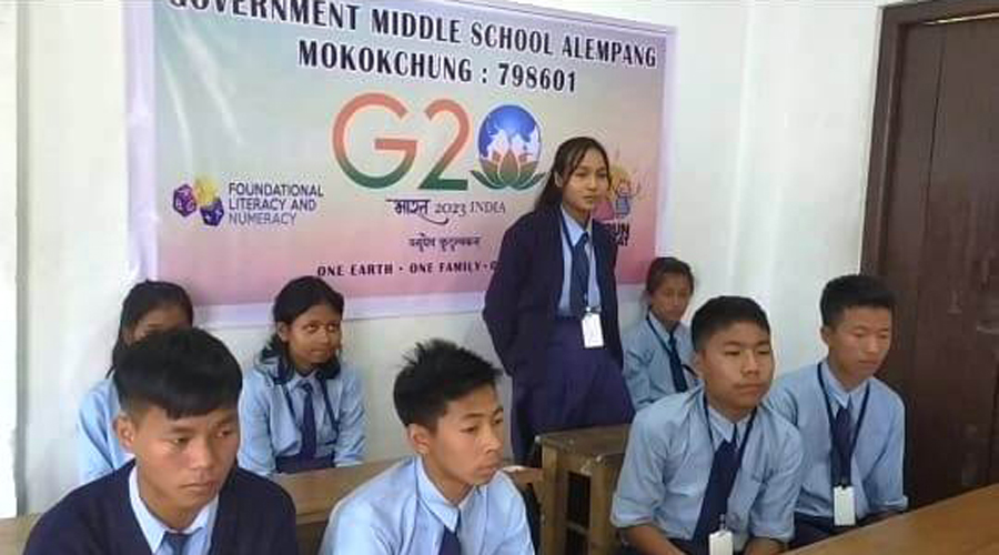 Schools in Mokokchung observe NIPUN Bharat, G20 activities