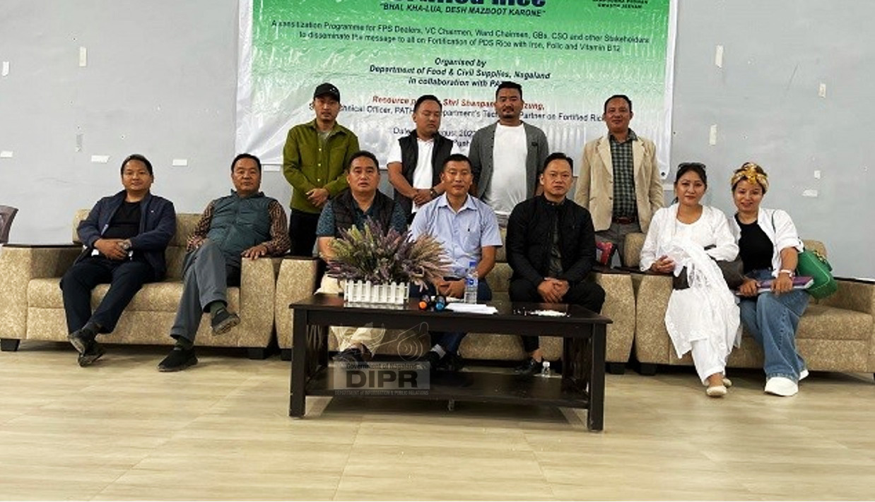Awareness programme on fortified rice held in Zunheboto