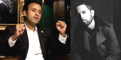 Eminem tells Vivek Ramaswamy to 'stop rapping his songs'