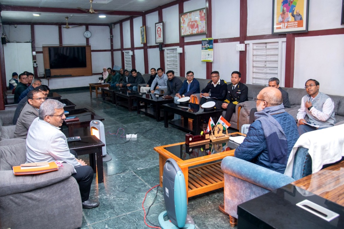Manipur CM chairs high-level meet on oil spillage