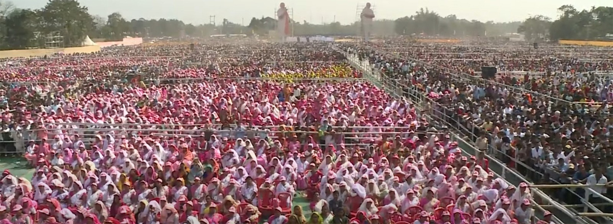 PM Modi unveils development projects worth INR 17,500 crore in Assam