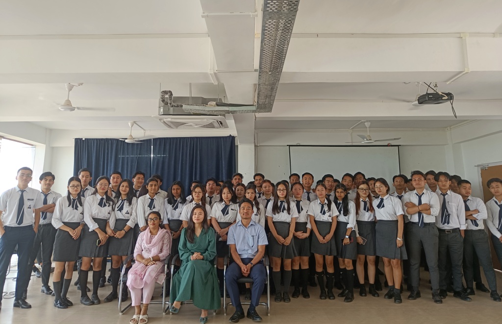 Seminar on SBI Youth for India Fellowship held at Tetso College 