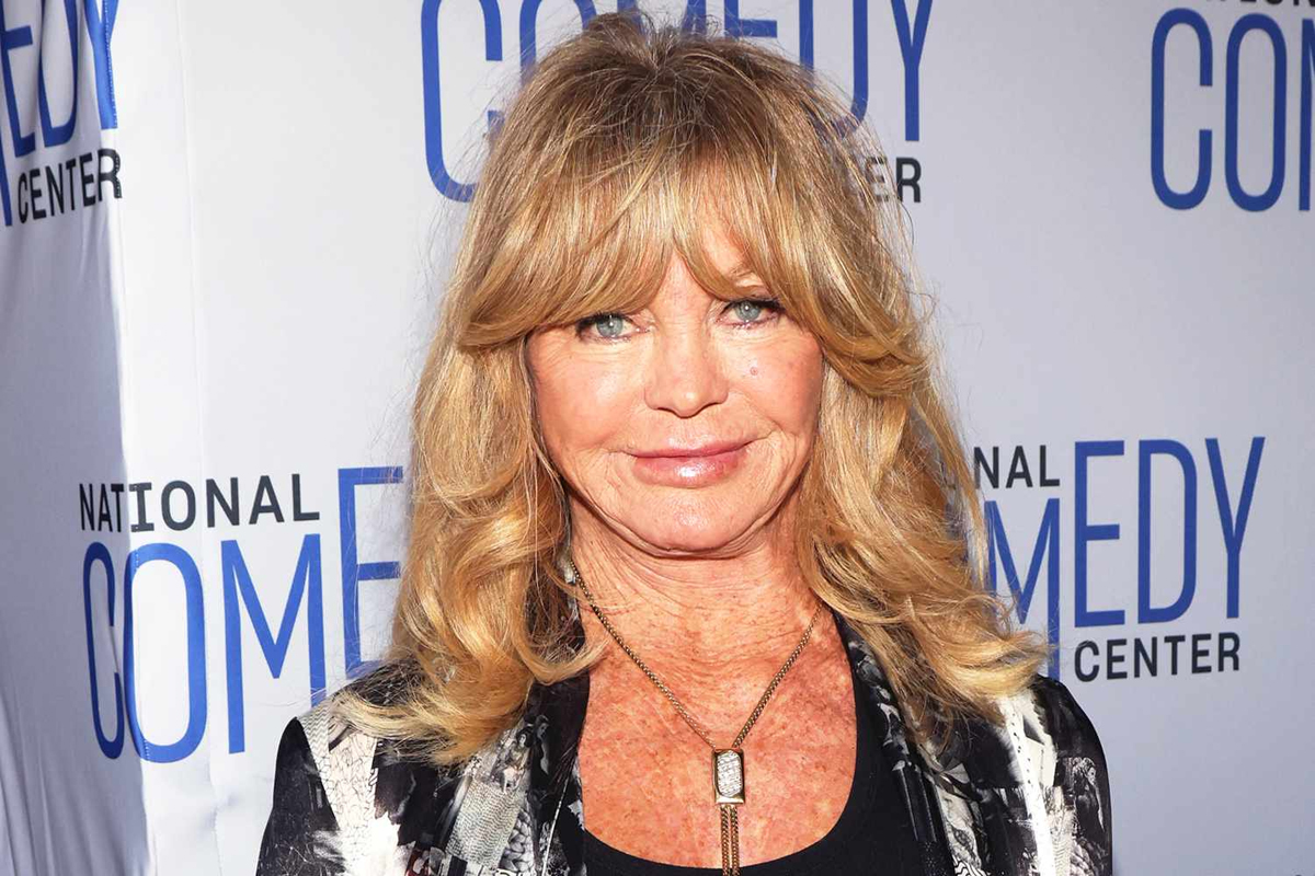 Goldie Hawn says it would be fun and crazy to make a movie with her famous family