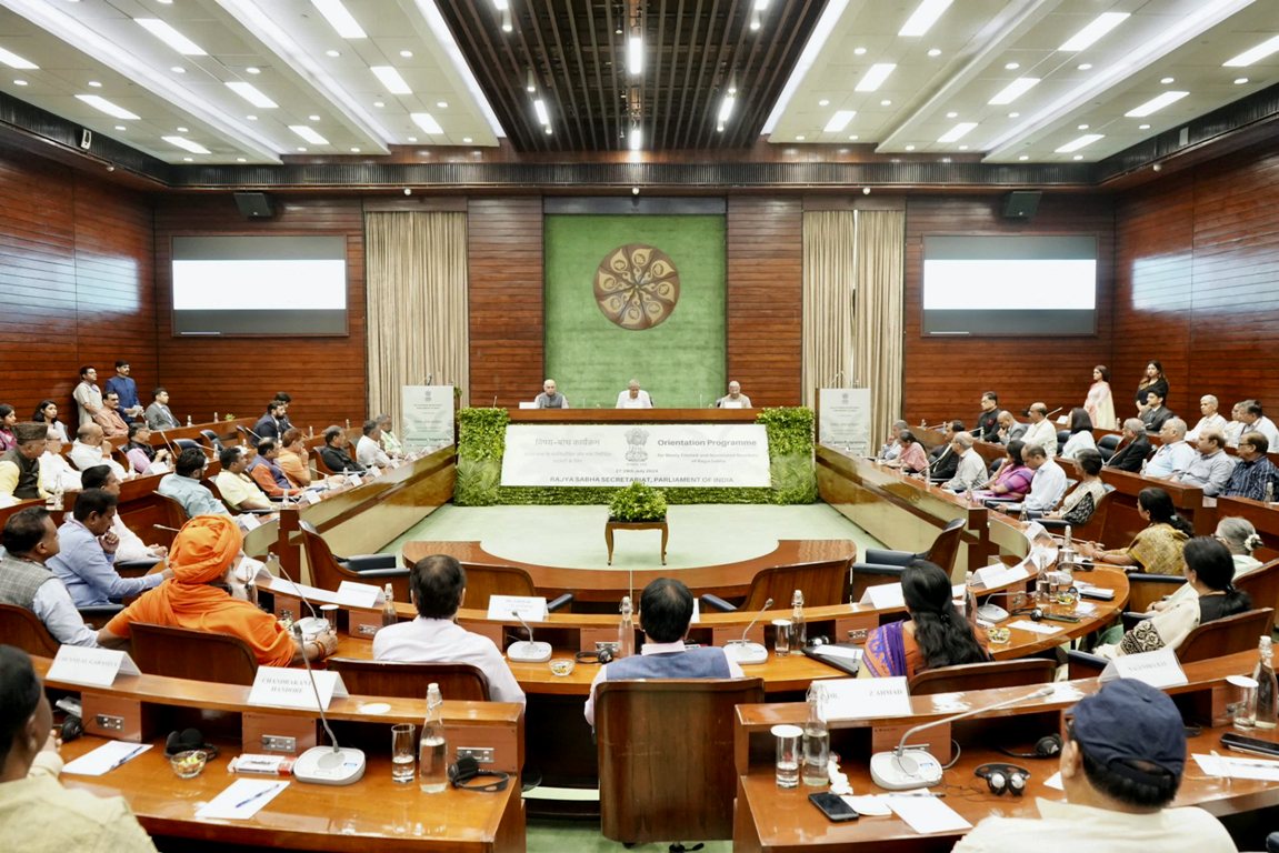 Undignified behaviour in House blow to spirit of democracy: Dhankhar to RS members