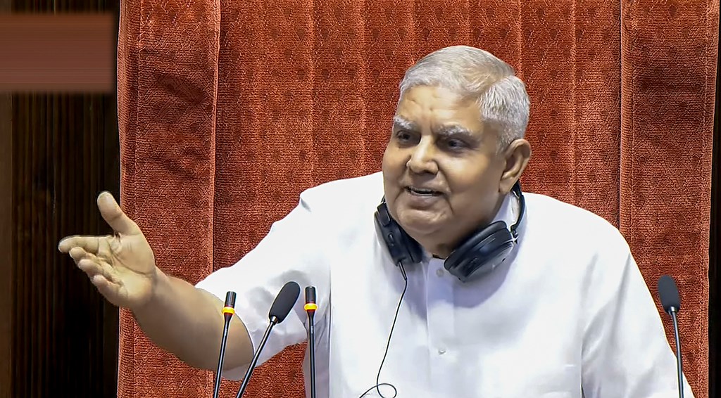 Vice President Jagdeep Dhankhar resigns, citing medical reasons