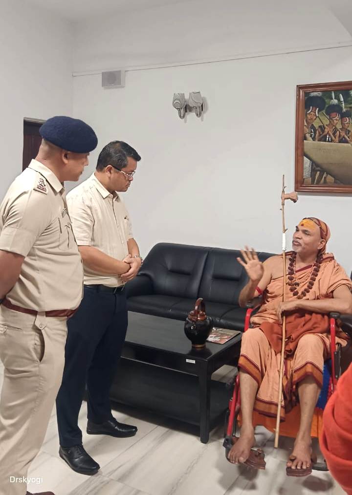 Nagaland authorities prevent 'Gau Dhwaj Sthapana Bharat Yatra' from entering state 