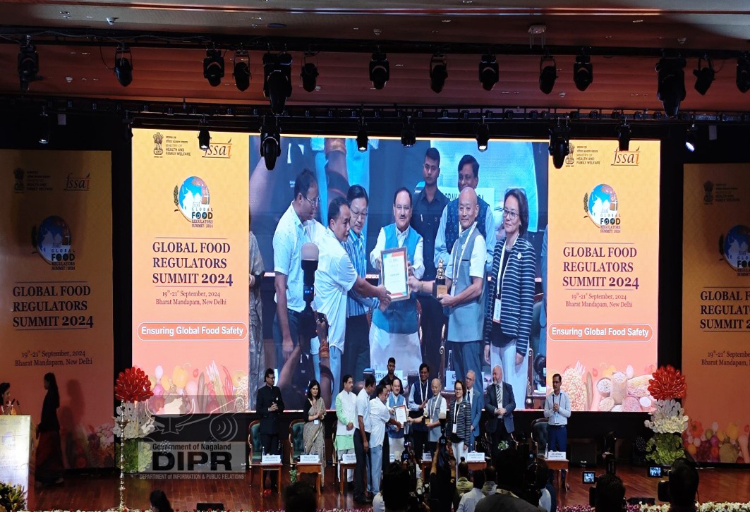 Nagaland’s food safety efforts recognised at Global Food Regulators Summit