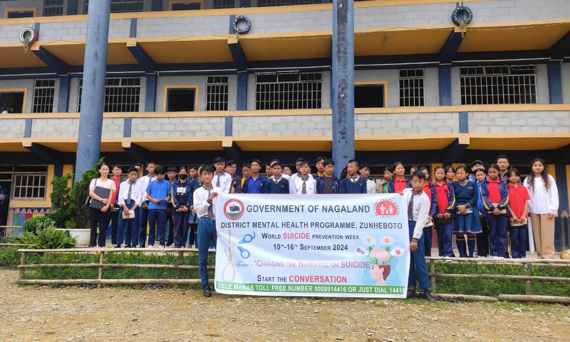Suicide prevention campaign held in Zunheboto 