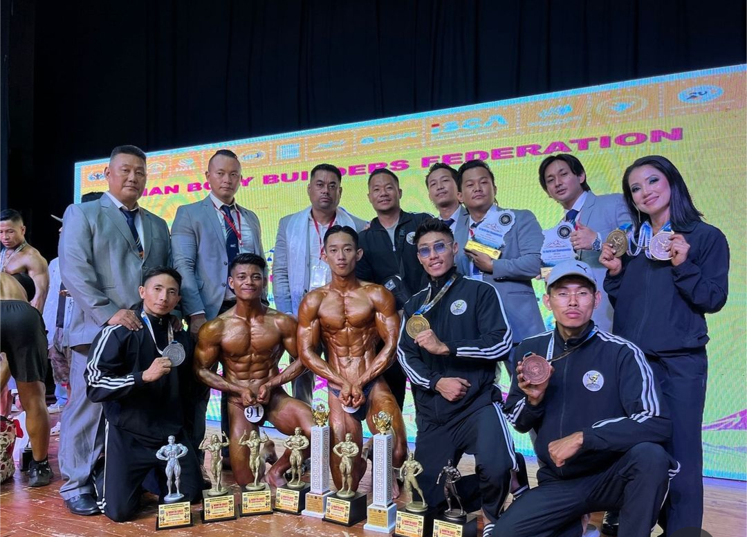 Team Nagaland emerge champions at NE bodybuilding c’ship