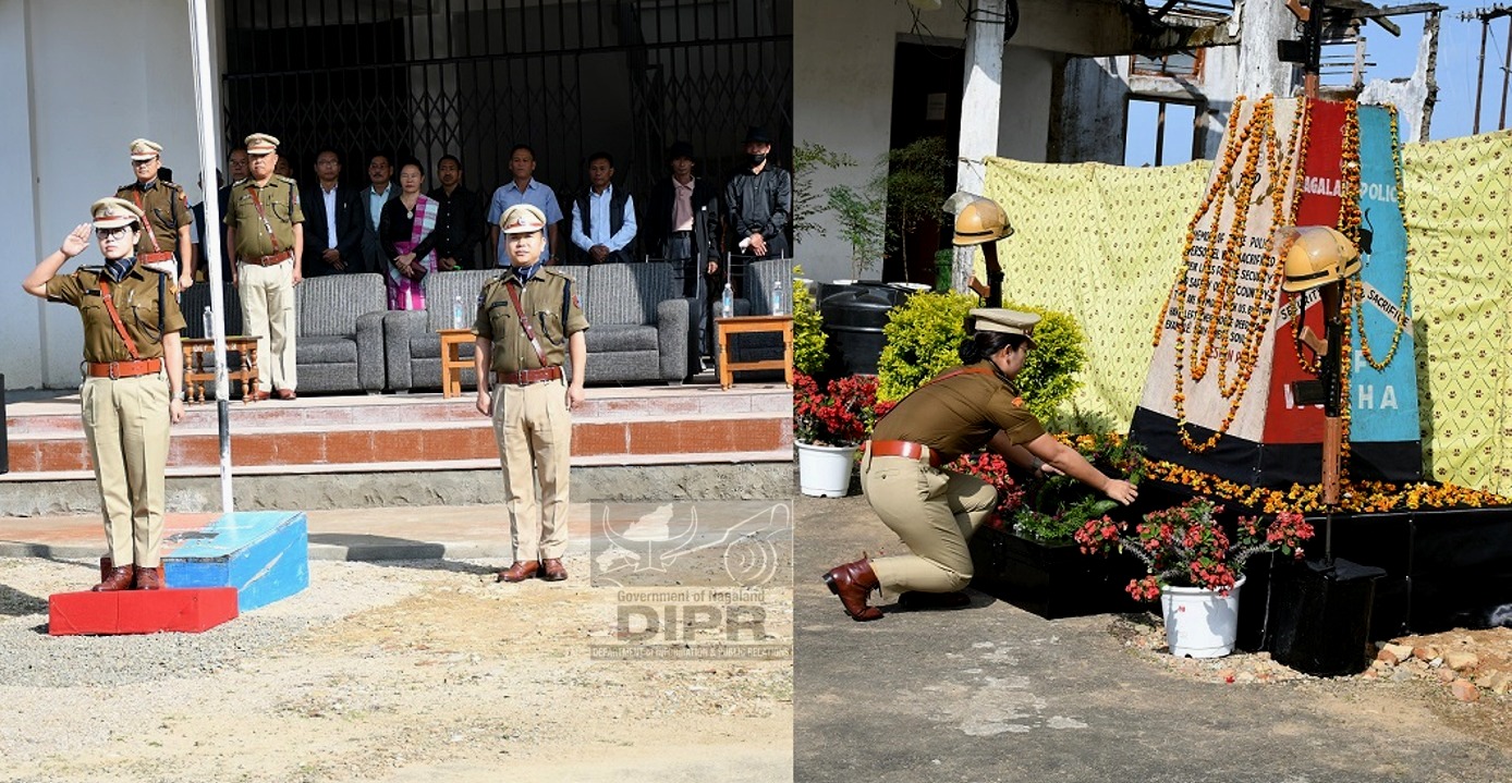 Nagaland Police observe Police Commemoration Day 
