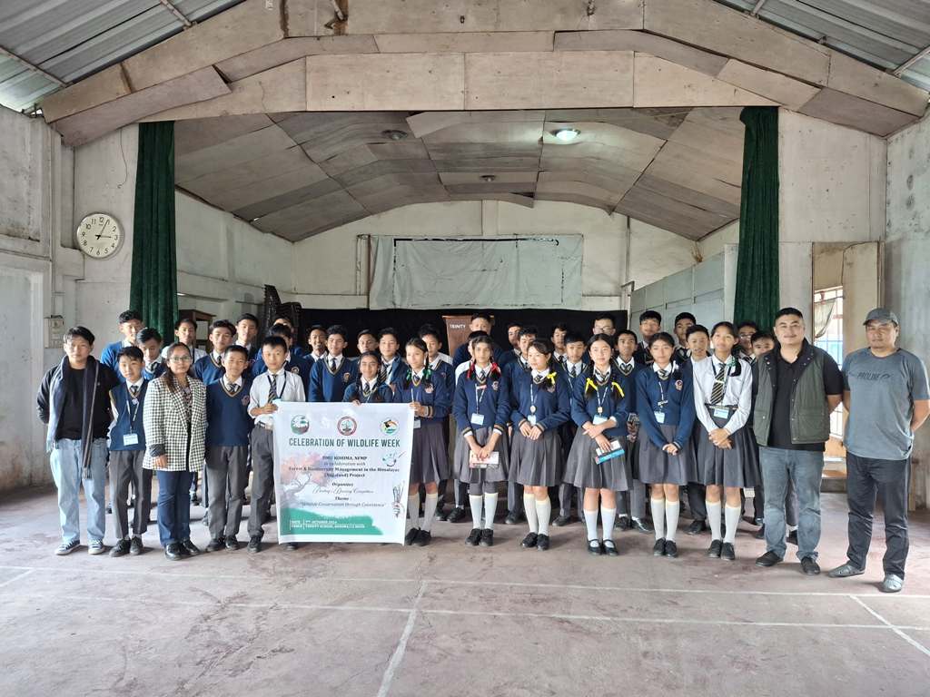 Schools in Kohima join Wildlife Week celebration 2024 