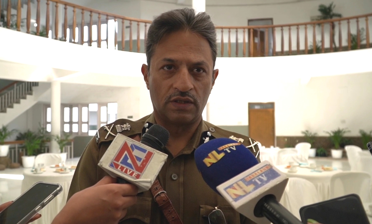 Nagaland DGP Rupin Sharma warns against aiding fugitives 