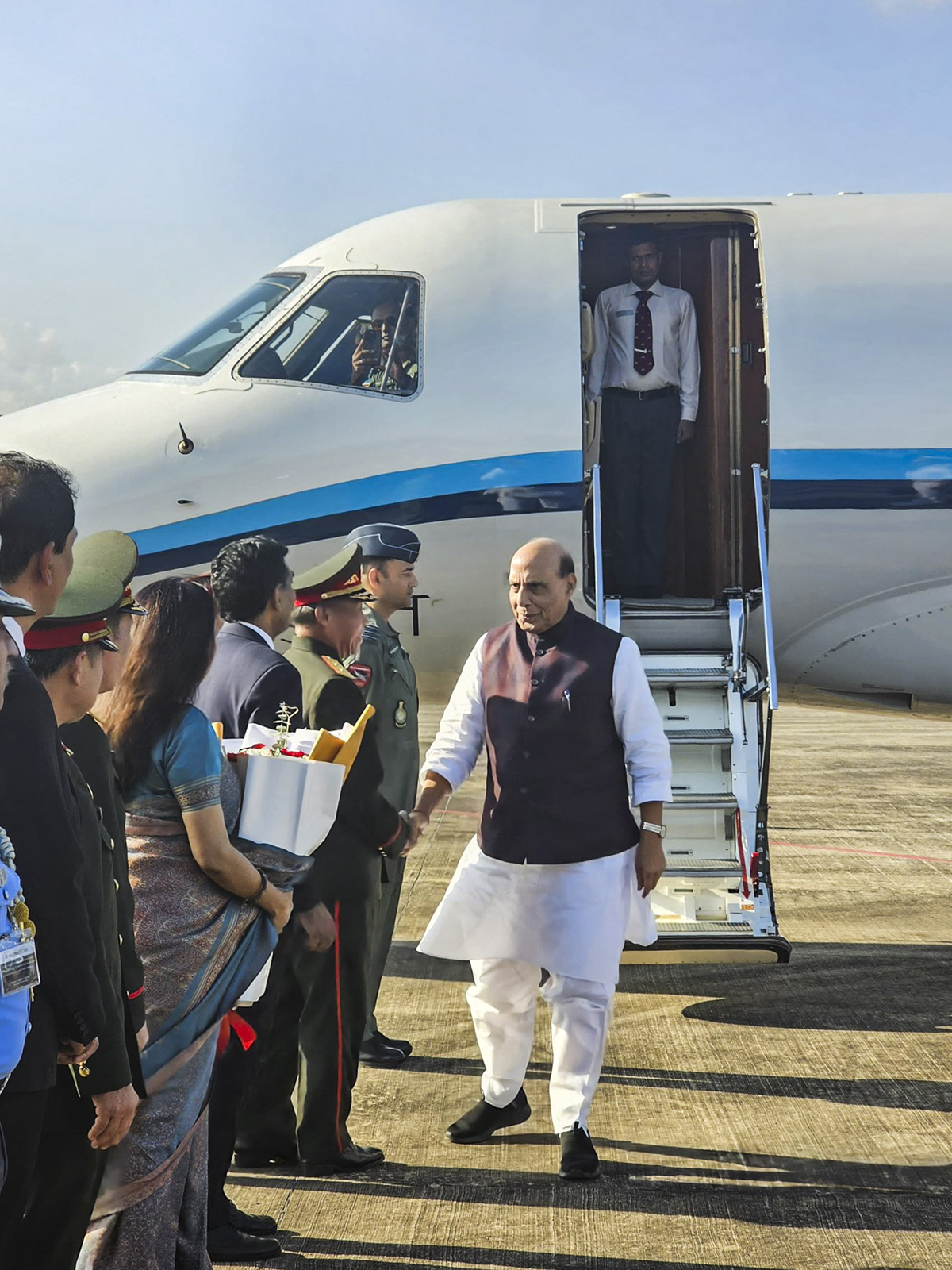 Defence Minister Rajnath Singh holds talks with Chinese counterpart in Laos
