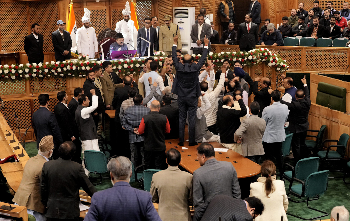 JK Assembly passes resolution seeking restoration of special status; parties hail, BJP protests