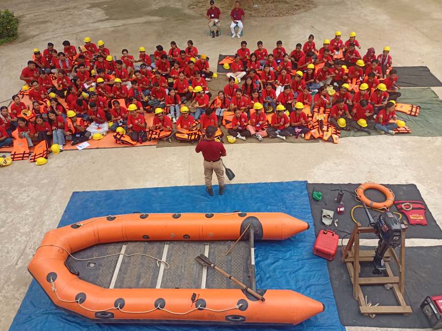 120 National Service Scheme Volunteers undergo Yuva Aapda Mitra training in Dimapur