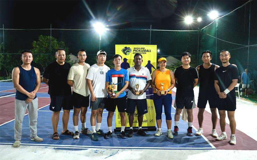 32 teams compete at inaugural Nagaland Pickleball Open