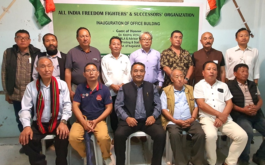 Advisor Kropol Vitsu inaugurates AIFFSO Nagaland office