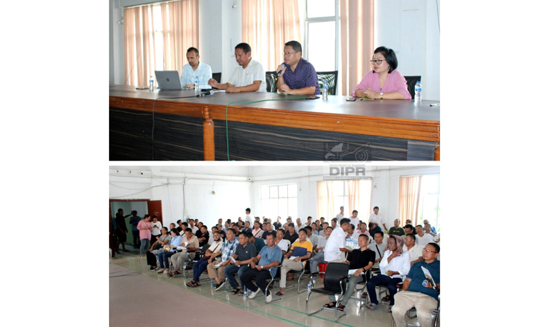 Capacity-building training for block level officers held in Chümoukedima