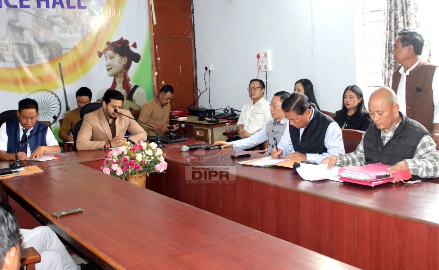 DPDB meetings held in Zunheboto, Noklak and Meluri districts