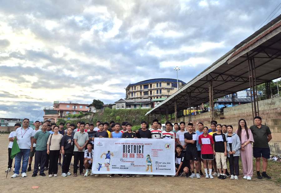 District Red Run 2025 held in Longleng