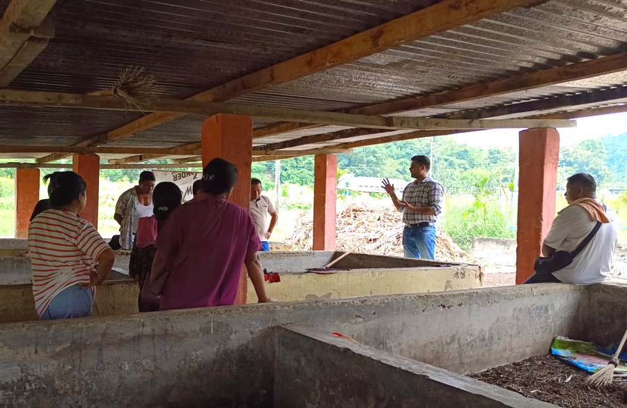 Krishi Vigyan Kendra Dimapur holds training on vermicomposting, natural farming