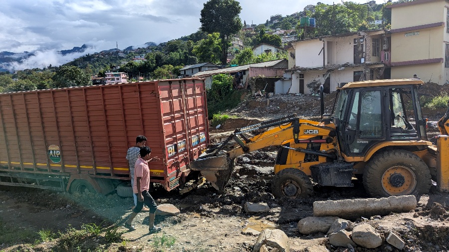 With NH-2 closed, only alternate route to Manipur severely damaged