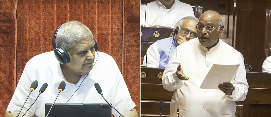 Donald Trump's claims on ceasefire "humiliating" for country: Mallikarjun Kharge in Rajya Sabha