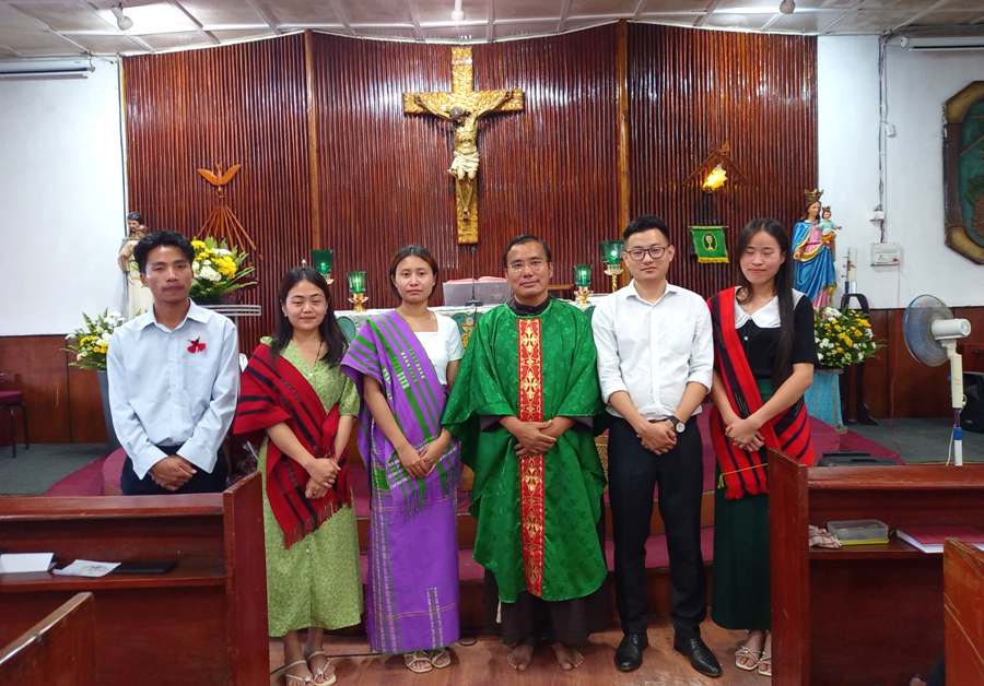 Lotha Catholic Khumshum holds one-day retreat in Kohima
