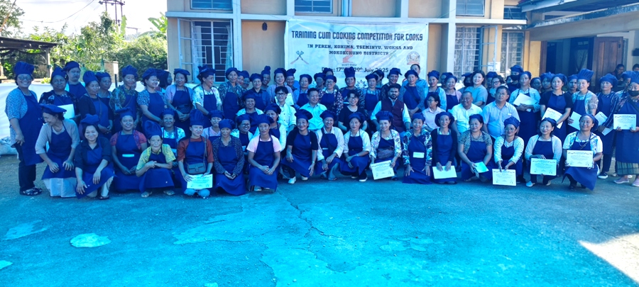 Mid-Day Meal cooks trained on nutrition and hygiene in Kohima