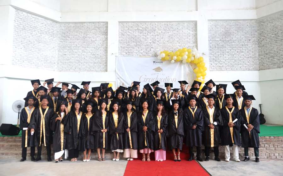 Modern College Piphema holds 6th graduation day