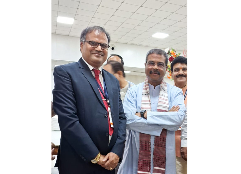 Nagaland University VC meets Union Education minister 