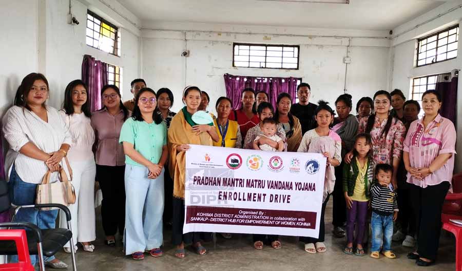  Pradhan Mantri Matru Vandana Yojana enrolment drives held in Viswema and Kezoma villages