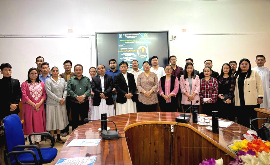 St. Joseph’s College Jakhama launches Massive Open Online Courses Programme 