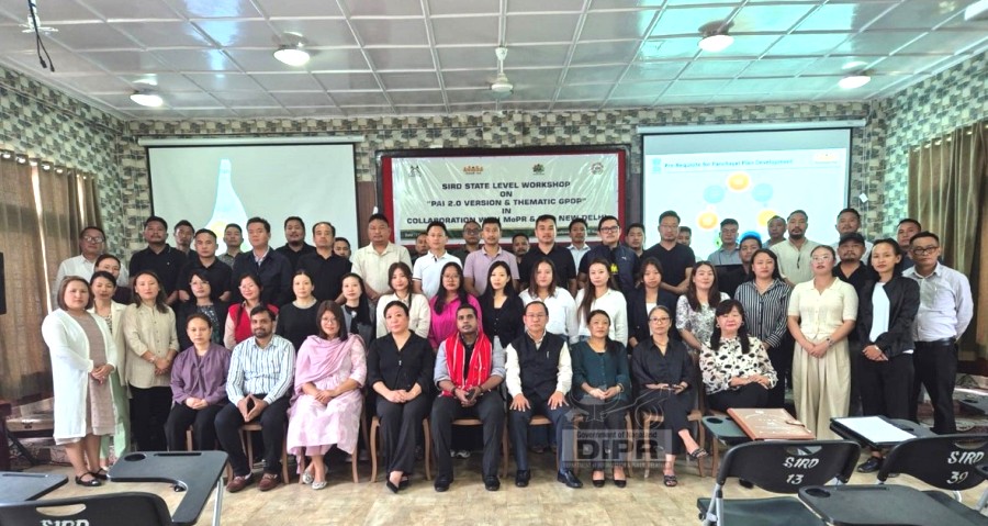Workshop on PAI 2.0 and thematic Gram Panchayat Development Plan underway in Kohima