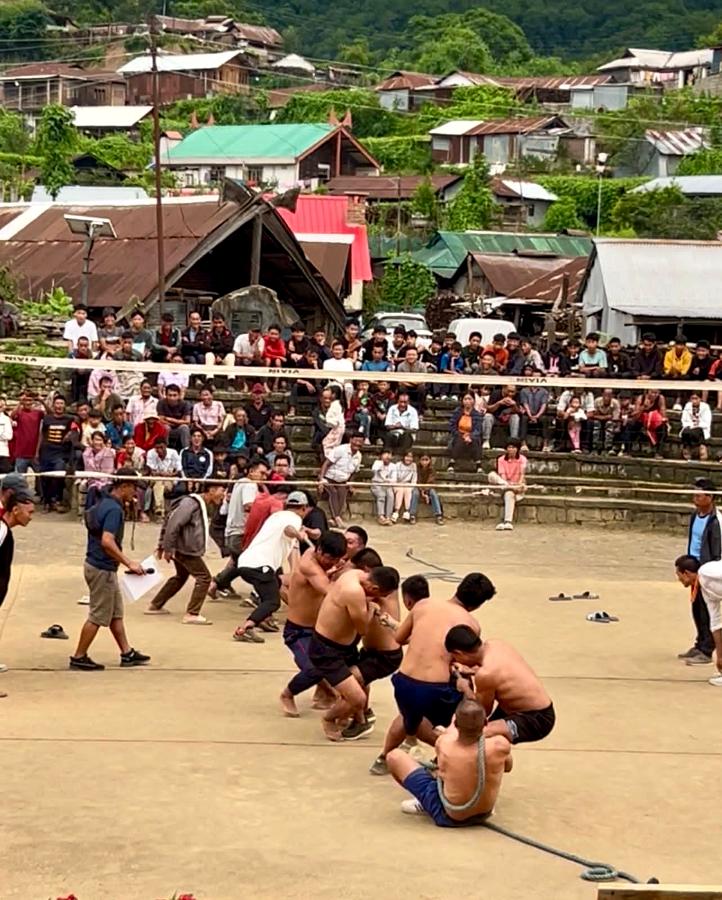 Zhavame village celebrates Laoni festival
