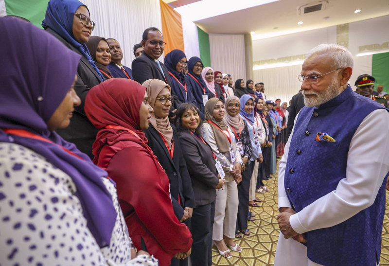 India looks forward to boosting ties with Maldives, committed to support capacity building: PM Modi