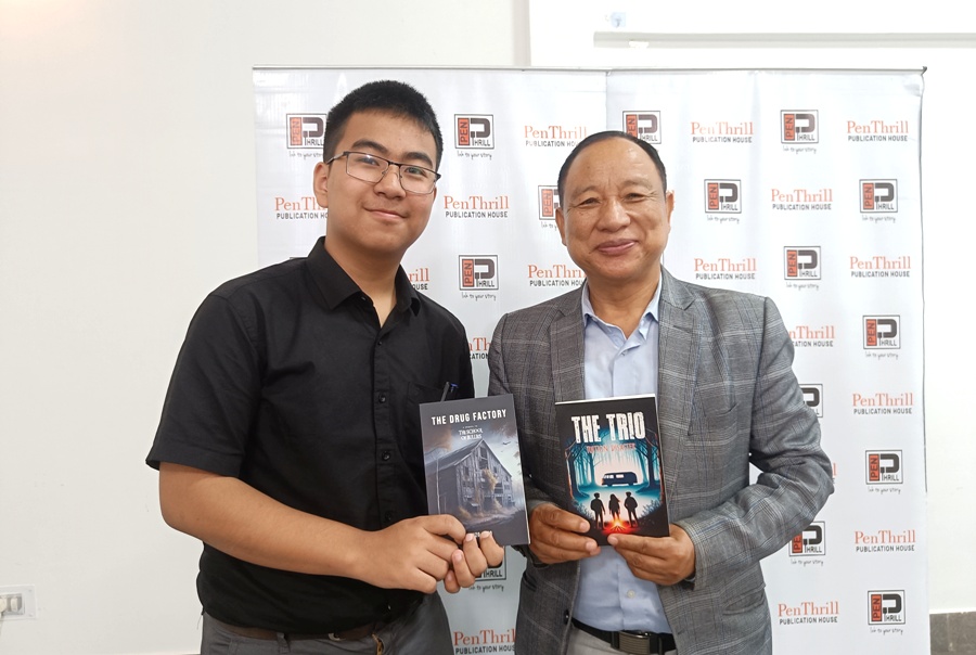 14-year-old author Kuzo Kezo launches two new books in Kohima 