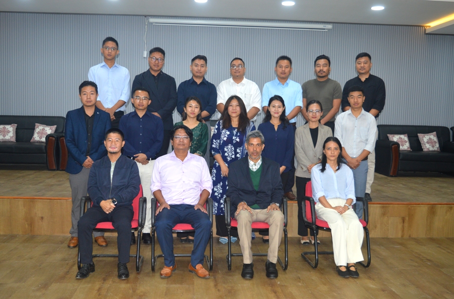 ATI head Shekhar interacts with NCS probationers of 2024 batch in Kohima