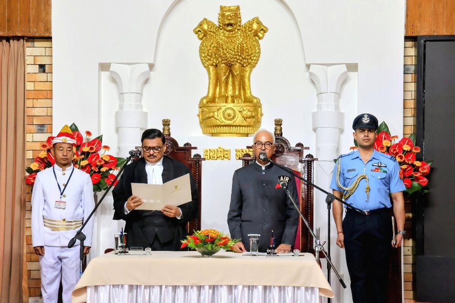 Ajay Kumar Bhalla takes oath as Governor of Nagaland; pledges support for state’s progress