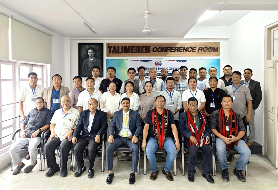 Alemwapang Ao elected president of Nagaland Amateur Boxing Association