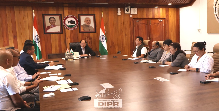 Chief Minister Neiphiu Rio virtually inaugurates 51 new school infrastructure projects across Nagaland
