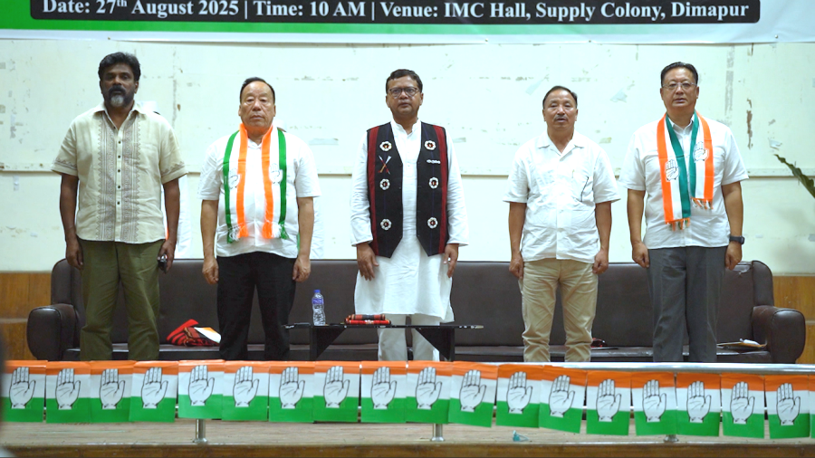 Congress rally in Dimapur vows fight against ‘vote theft’, eyes 2028 comeback