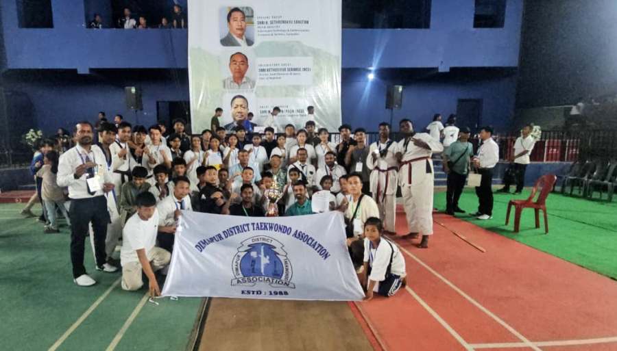 Dimapur District Taekwondo Association wins 28 medals at 35th Nagaland State Championship